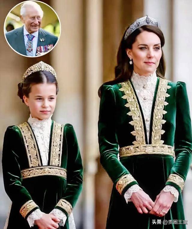 开元ky棋牌 王后与长公主！夏洛特佩戴王